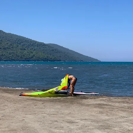 Rustic Modern Patio With Shared Pool Akcapinar (Mugla)